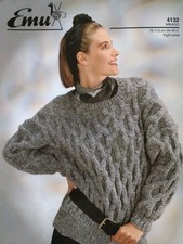 Emu Mikado Knitting Pattern