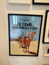 Tin Tin   Le Crabe Aux Pinces  Framed Poster