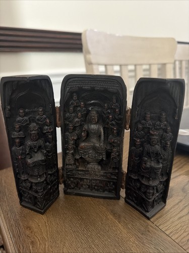 Vintage hand carved - vintage, buddhist