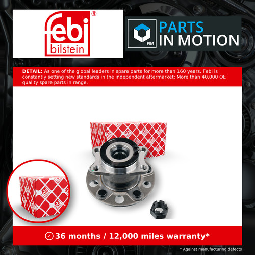 Wheel bearing kit rear 174502 - bearing,