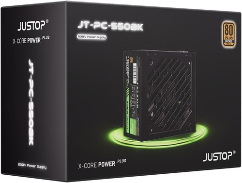 Justop core plus 650w psu - justop,