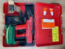 HILTI DX450 self actuating NAIL GUN with cartridges cleaned and lubricated.