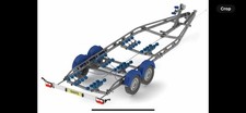 Snipe D5.5-2600R roller Boat trailer 2020