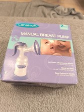 Lansinoh Manual Breast Pump - Brand New In Box - Box Opened, Contents Sealed
