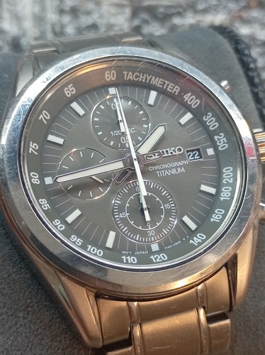 Seiko 7t92 0mh0 titanium - 7t92-0mh0,