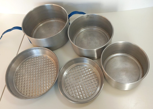 Vintage mess kit aluminium - mess,