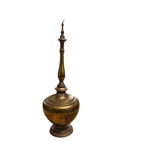 Vintage brassed rose water - brassed,