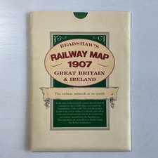 Bradshaw's Railway Map 1907 Great Britain & Ireland