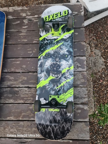 Oxelo mid 500 wolf - wolf, skateboard