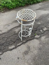 METAL PLANT STAND SHABBY CHIC DESIGN RETRO BARGAIN D I Y METAL