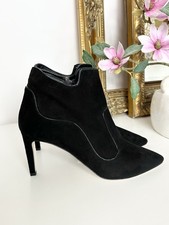 LK Bennett Black Suede Ankle