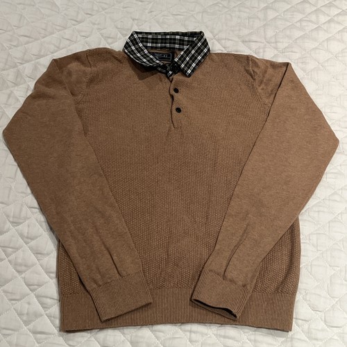 Boys next tan brown jumper - next,