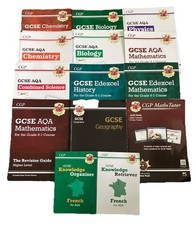 cgp gcse revision books bundle