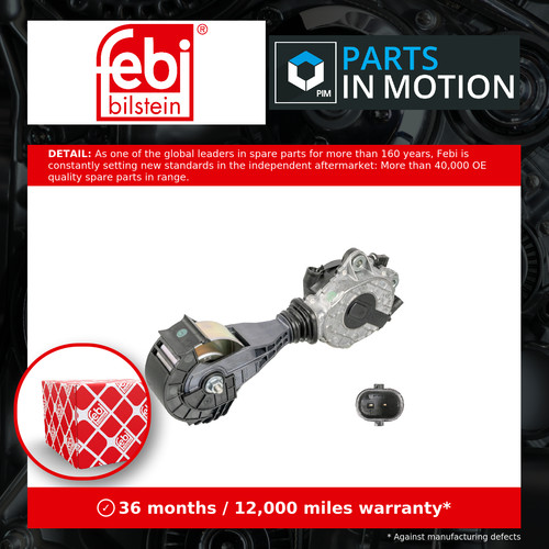 Aux belt tensioner - belt, fits
