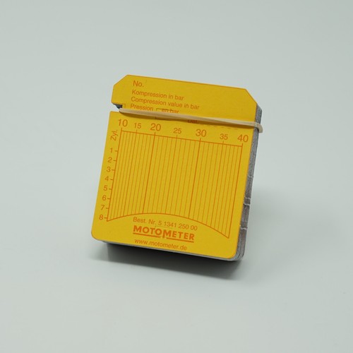 Motometer kps chart sheets - motometer,