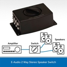 2 Way Stereo Speaker Selector