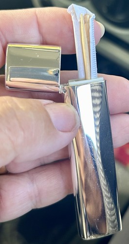 Silver plated pocket - pocket, toothpick
