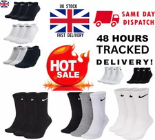 NIKE SOCKS Mens Women 3 Pairs