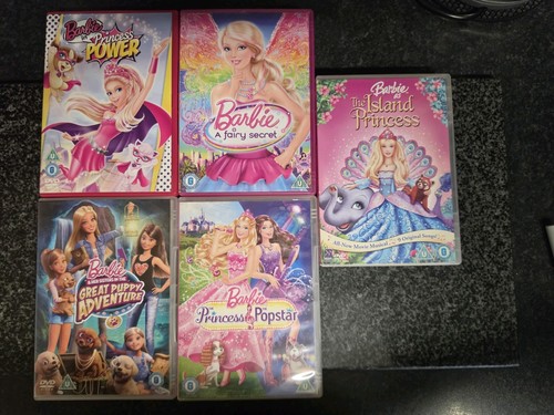 Barbie movie dvd collection - barbie, 5-movie