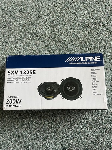 Alpine sxv 1325e - 5-1/4, coaxial