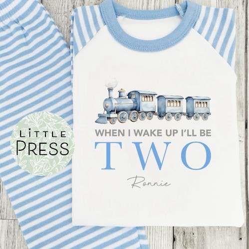 Personalised train birthday - personalised,