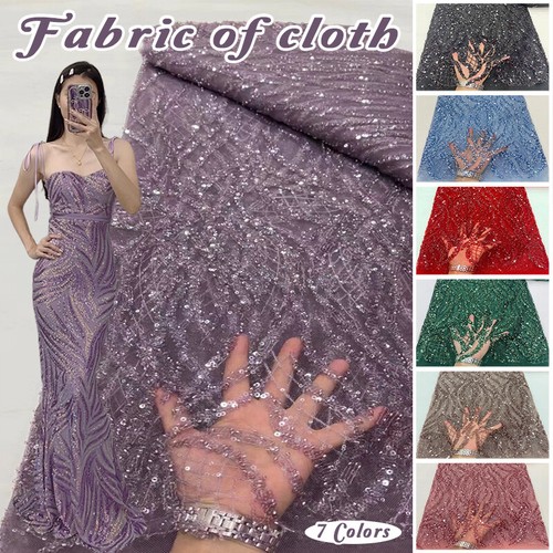 Sequin embroidery mesh gauze - sequin,