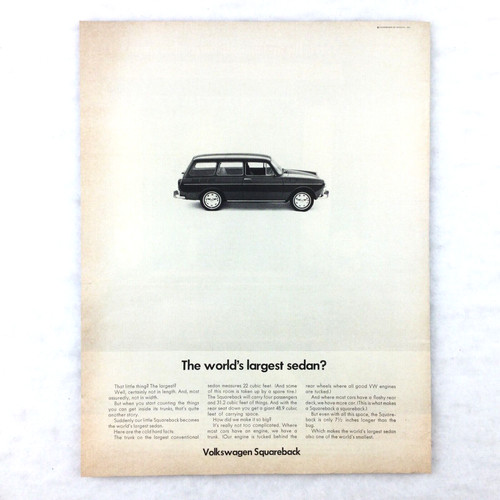 Vintage 1968 print - print, ad