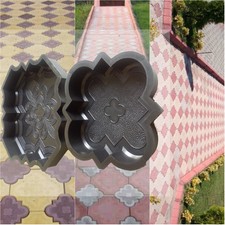 Set of 2 concrete garden mould