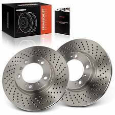 2x Vented Brake Discs 318mm