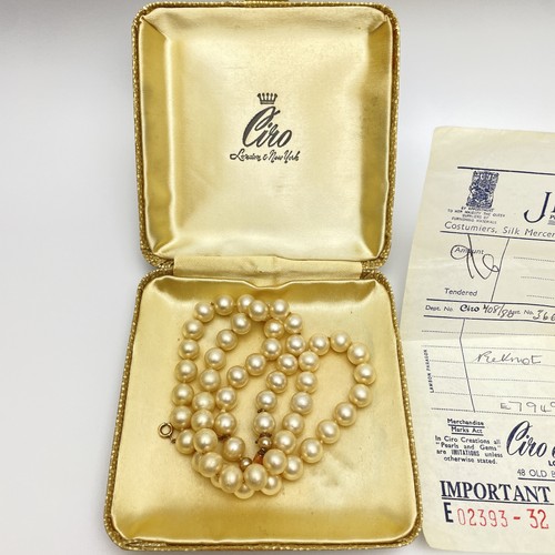 Vintage ciro faux - vintage, pearl