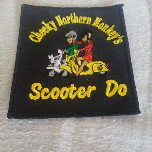 Scooter rally patch - patch, cheeky