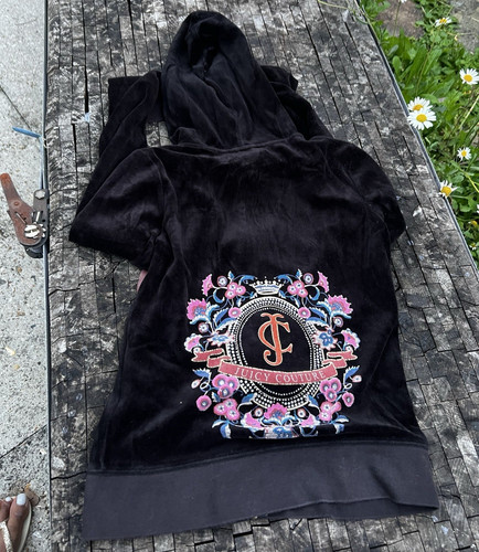 Juicy couture velour full - couture, zip
