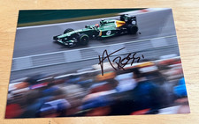 Alexander Rossi hand signed F1 photo - 2013 Caterham CT03 15x10cm