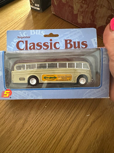Classic diecast bus - model, door
