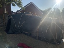 9 Man Pro Action Tent Outdoor Camping Tent Waterproof Tent with Carry Bag UK