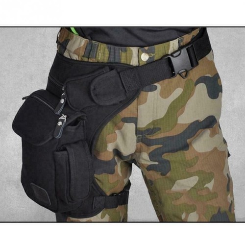 Tactical canvas drop leg - tactical,
