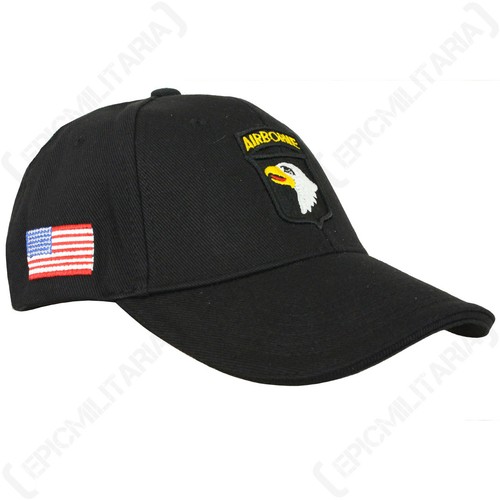 Black 101st airborne - black,