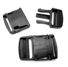 Black Plastic side release