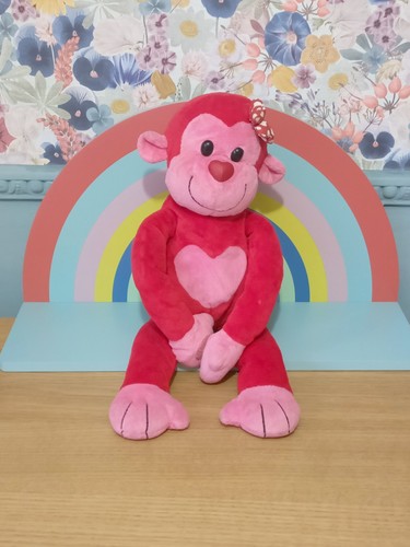 Tesco pink monkey soft - pink,