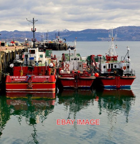 Photo fishing vessels - tied, up