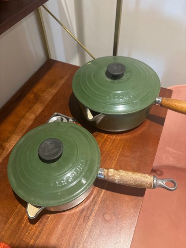 Creuset vintage pan set - creuset,