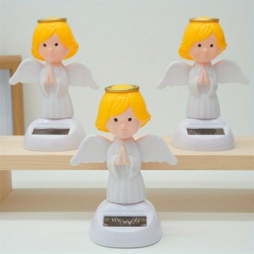1pc angel solar car decoration - car,