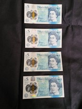  £5 Note Genuine Banknotes. AK47