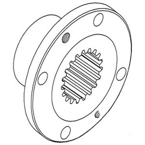 Hydraulic pump drive coupler - hydraulic,