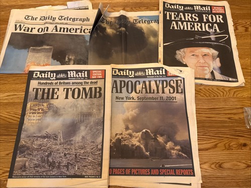 Bundle 11 newspapers - of, 9/11
