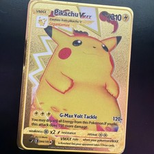 Pikachu Vmax HP310 Gold Metal