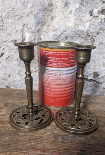Pair small brass - pair,