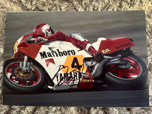 Kenny roberts hand - roberts, signed