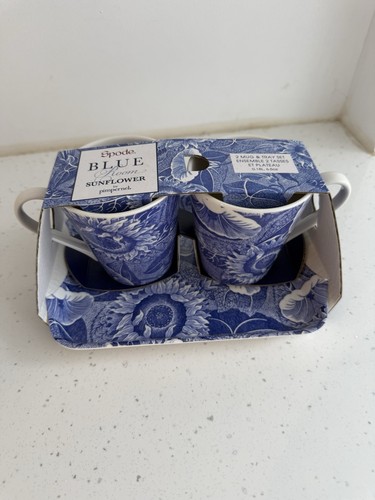 Spode blue room sunflower - blue, 2