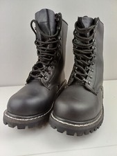 Brandit Paratrooper Steel Toe Boots Unisex Black Size Uk 5 Us 7 Eu 39